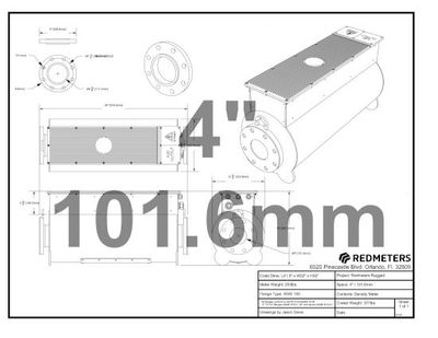 Rugged 3.0 Red Meter - Density (2-28 in)